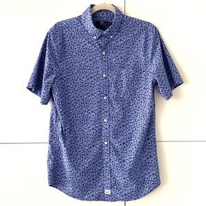 Vineyard Vines Blue Floral Button Down Shirt